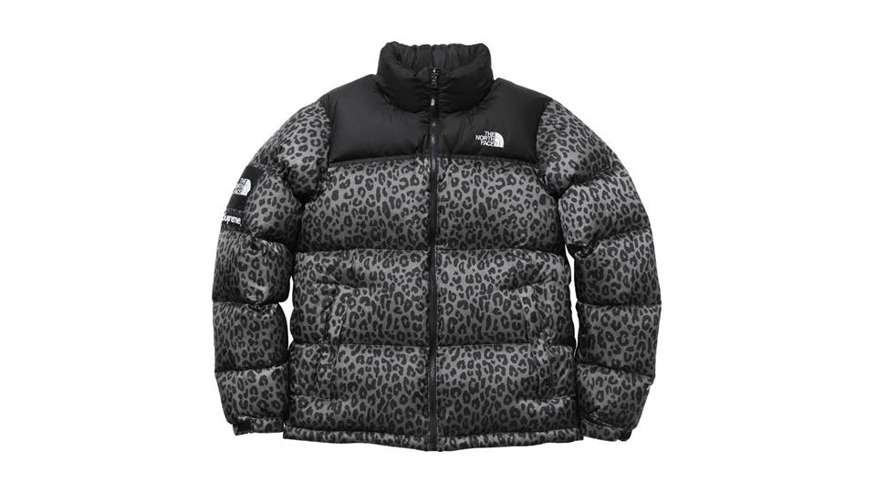 supreme x the north face nuptse jacket